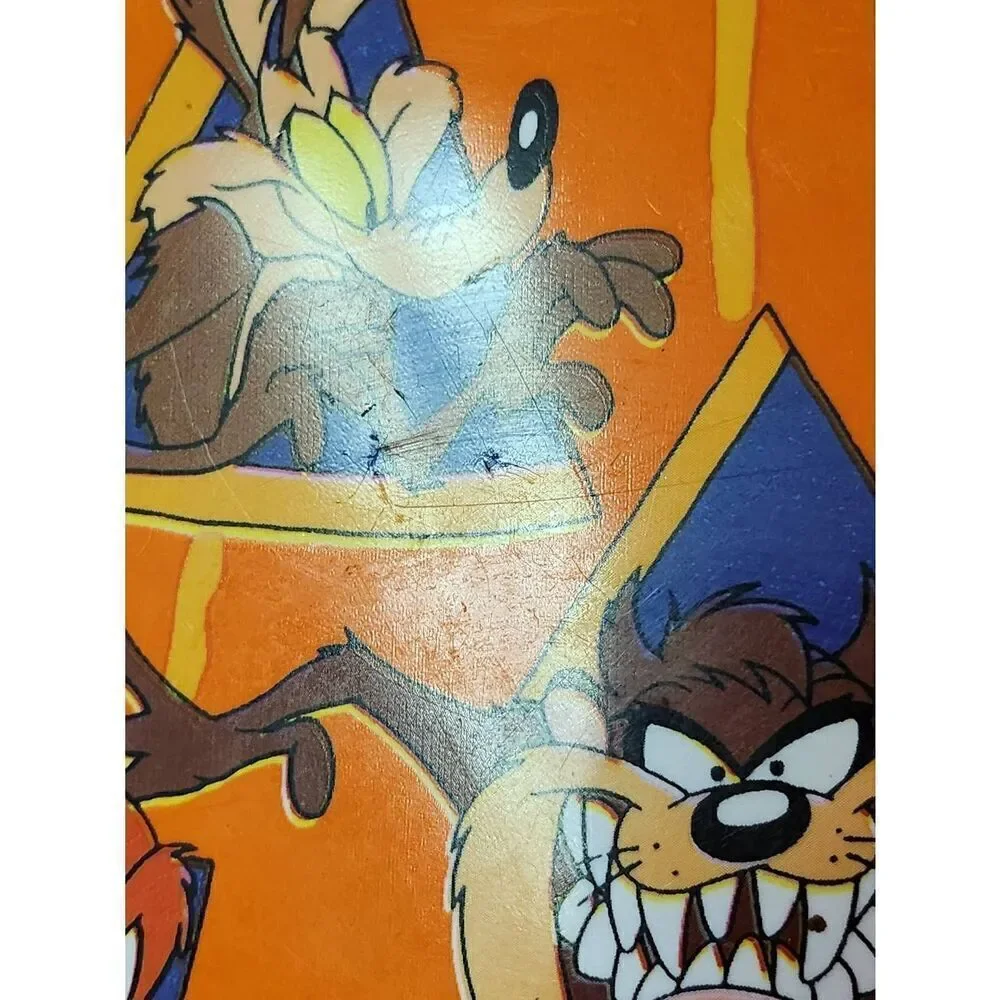 Vintage 1996 Looney Tunes Trick or Treat Plastic Candy Bowl A98